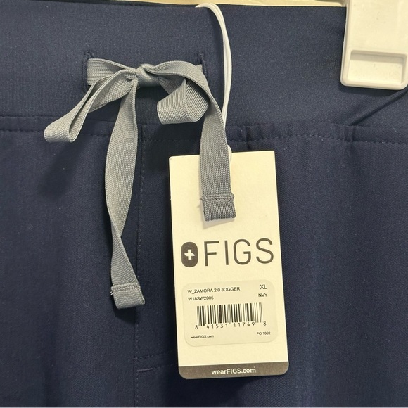 Figs Zamora 2.0 Jogger Scrub Pants Navy Blue Technical Collection Size XL - Picture 8 of 8